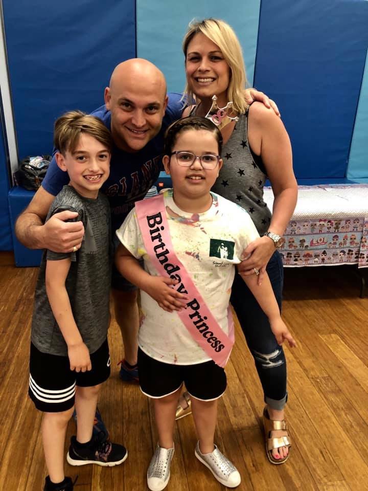 Summit director Shepherd Baum with his family.